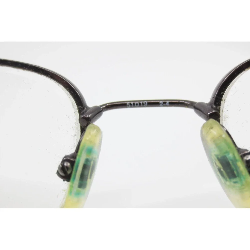 Carrera CA 7417 Flexolite Eyeglasses Frames Black Oval Semi-Rimless 51-19-145